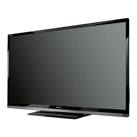 Sharp AQUOS LC-70LE741E User manual
