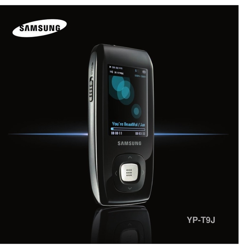 Samsung YPT9JABXAA User manual
