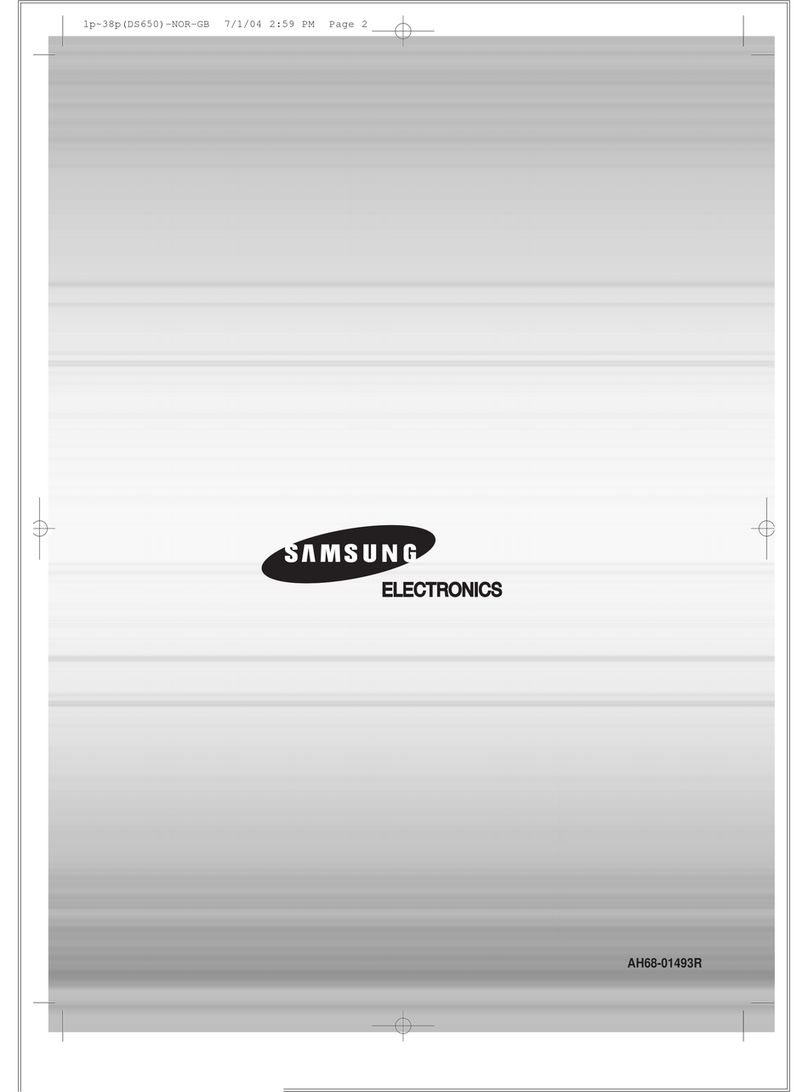 Samsung HT-DS650 instruction manual