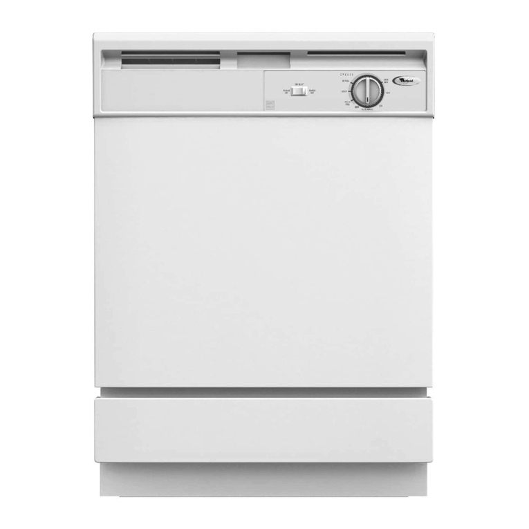 Whirlpool DU810SWPT User instructions