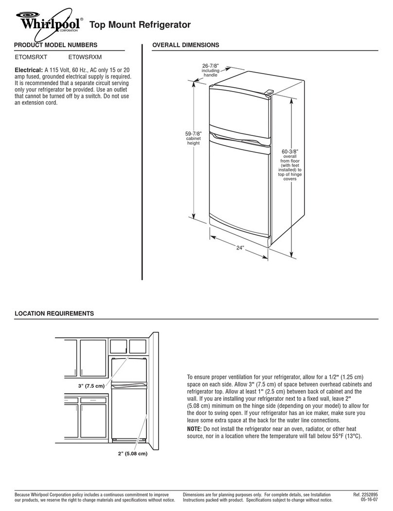 Whirlpool ETOMSRXT Parts list manual