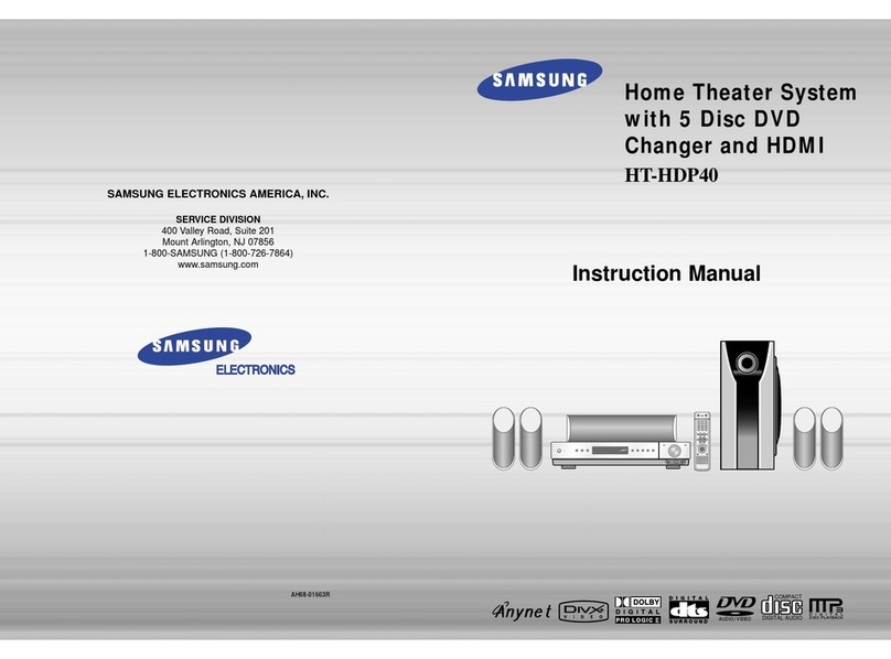 Samsung HT-HDP40 instruction manual