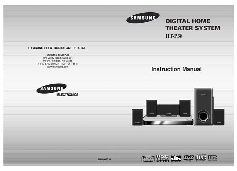 Samsung HT-P38 instruction manual