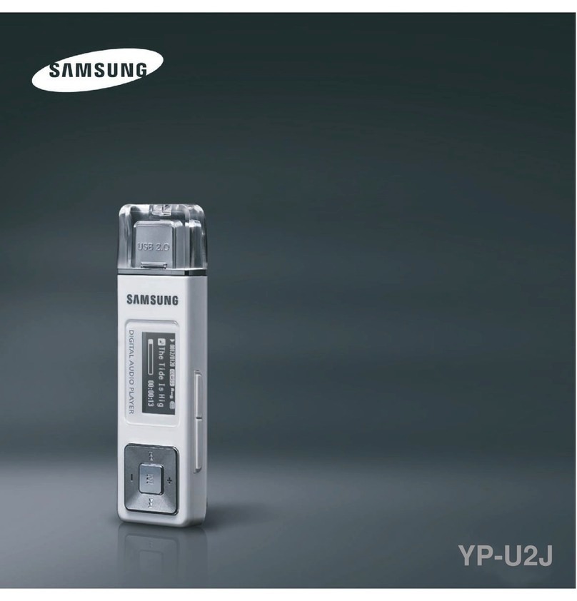 Samsung YP-U2JQB/XAA User manual
