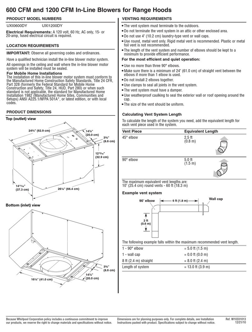 Whirlpool UXI0600DYS Parts list manual