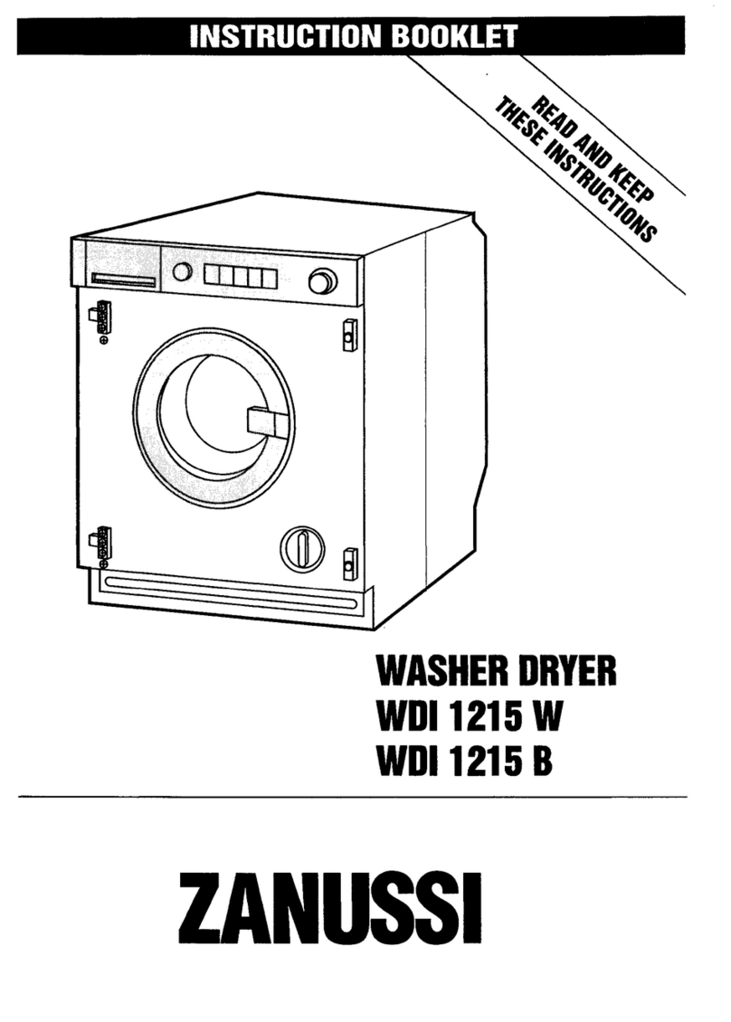 Zanussi WDI 1215 B User manual