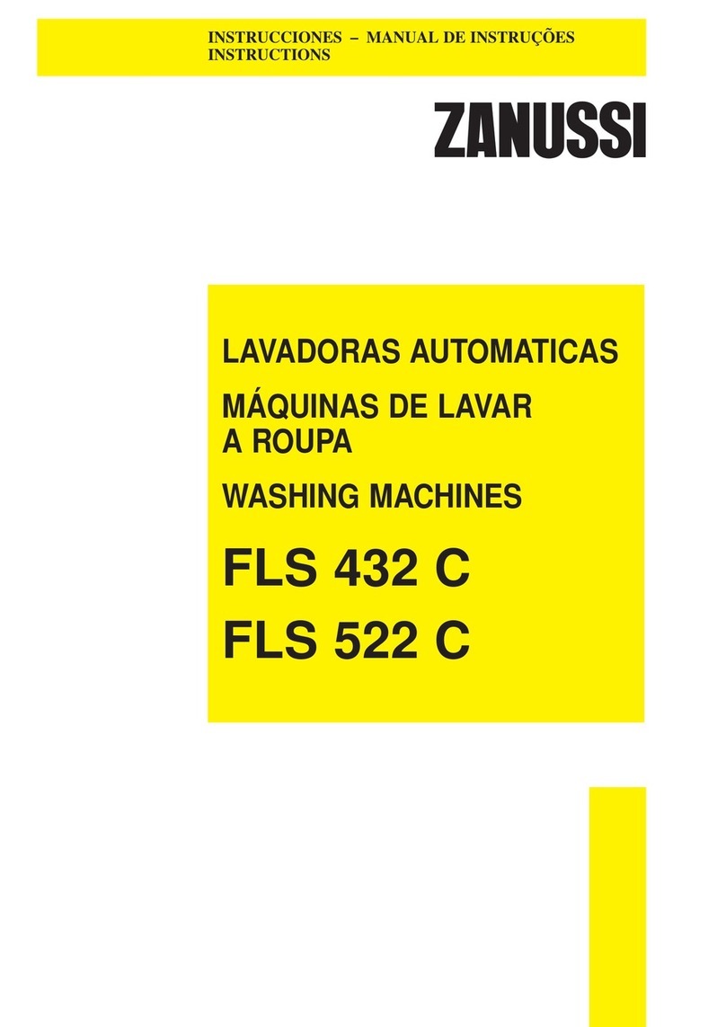 Zanussi FLS 522 C User manual