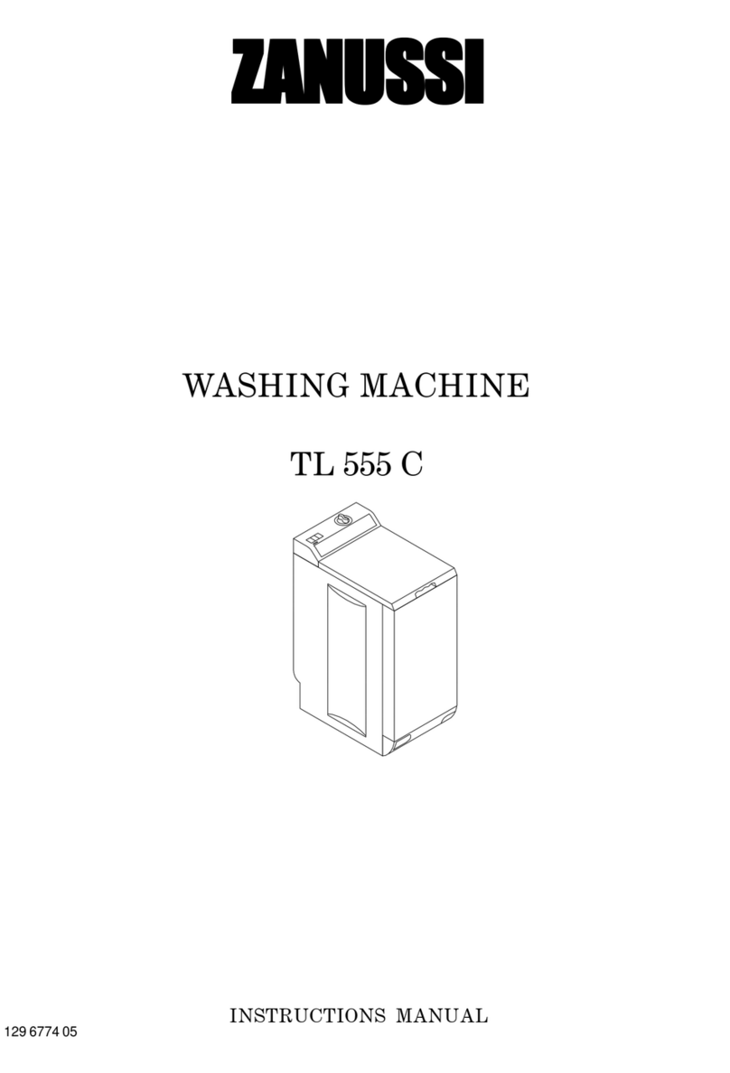 Zanussi TL 555 C instruction manual