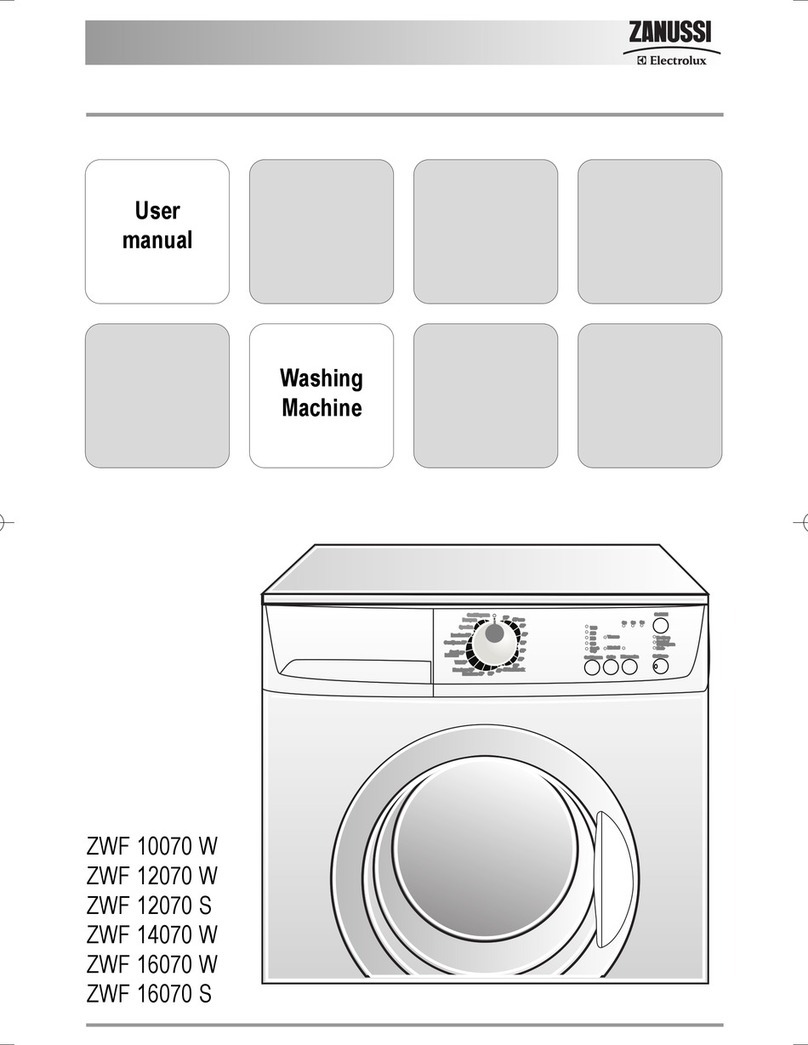 Zanussi ZWF 10070 W User manual