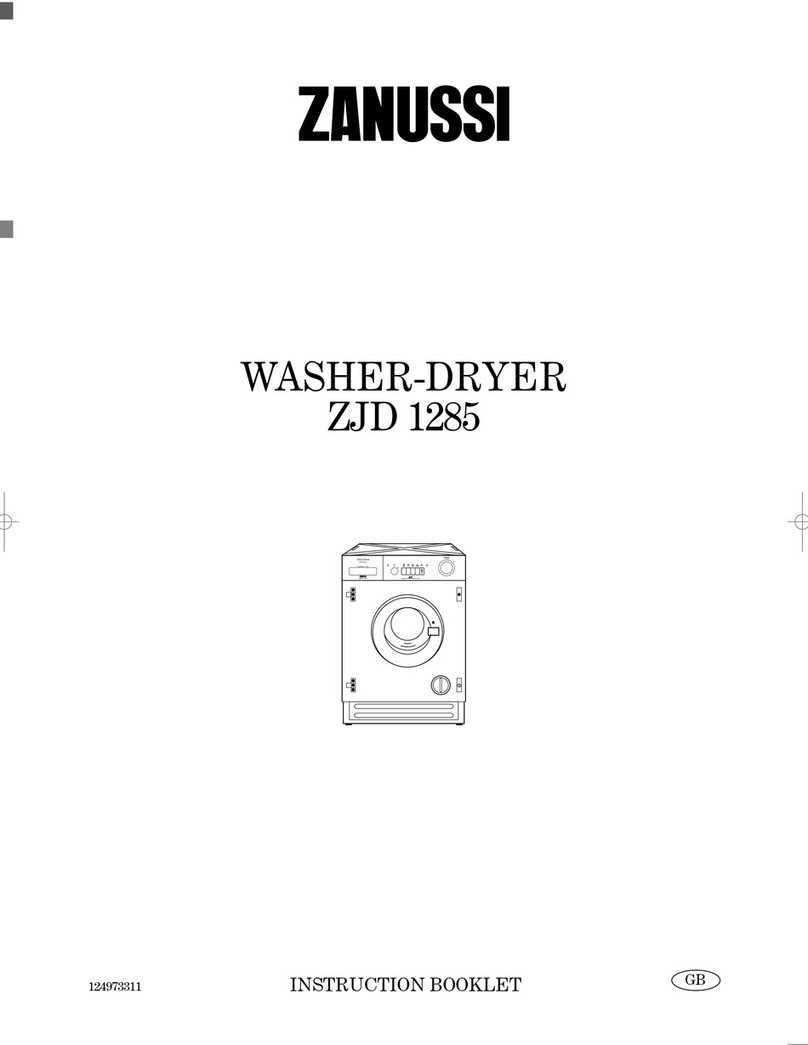 Zanussi ZJD 1285 User manual
