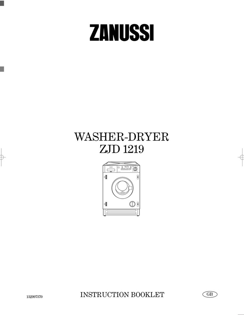 Zanussi ZJD1219 User manual Zanussi ZJD1219 User manual