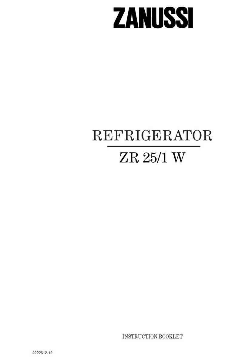 Zanussi ZR 25/1 W User manual