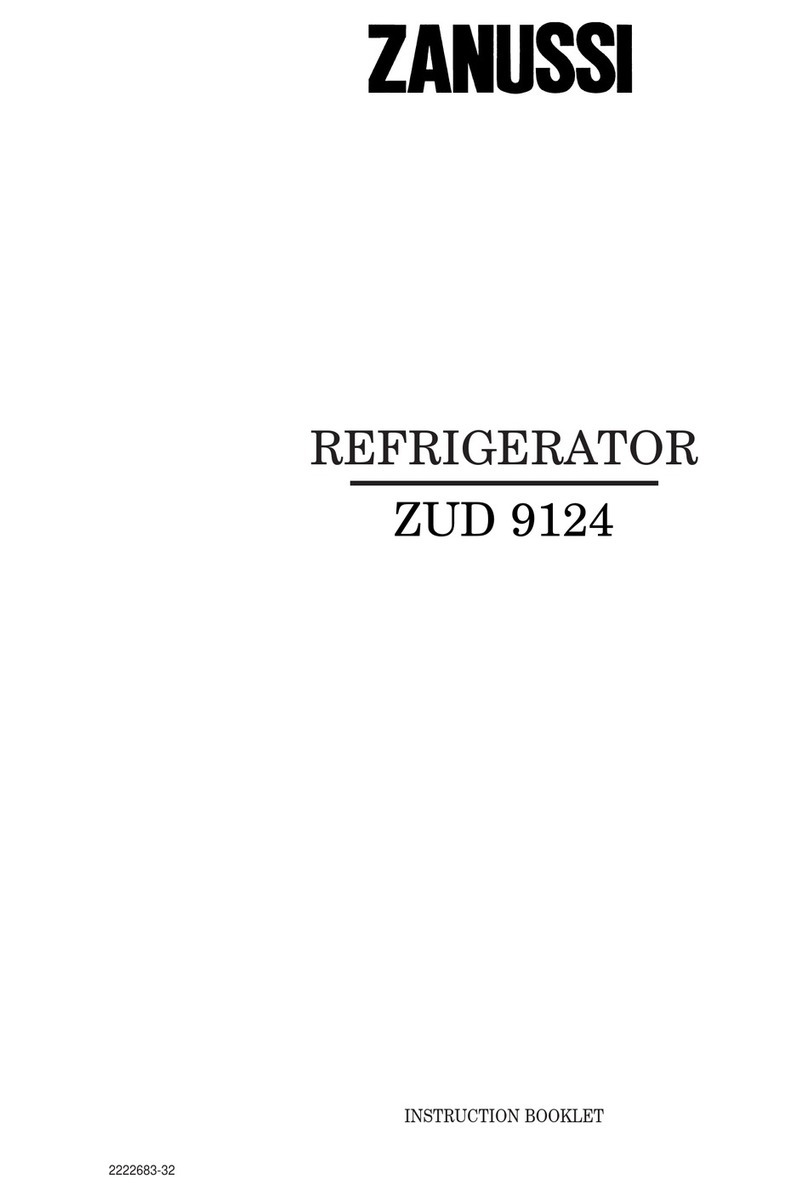 Zanussi ZUD 9124 User manual