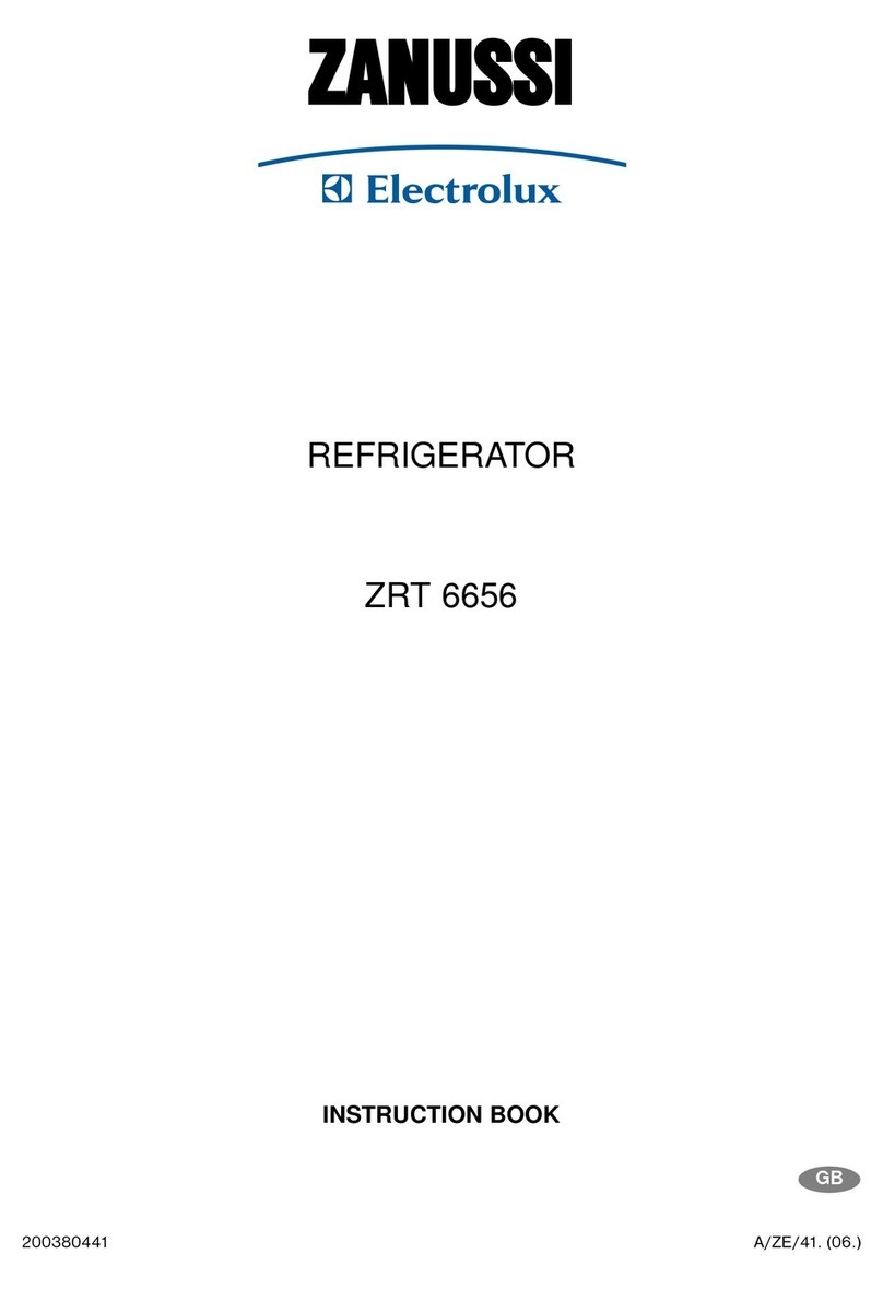 Zanussi Electrolux ZRT 6656 Instruction book