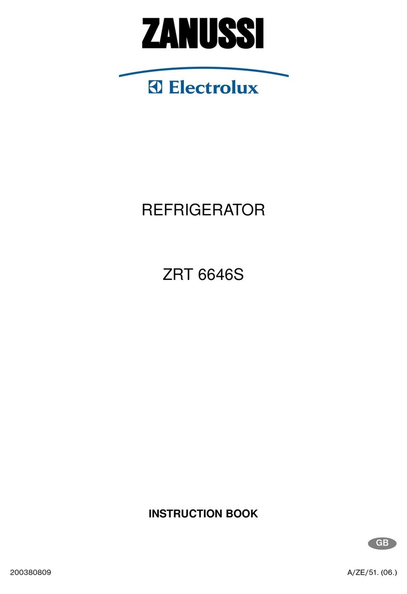 Zanussi ZRT 6646S User manual