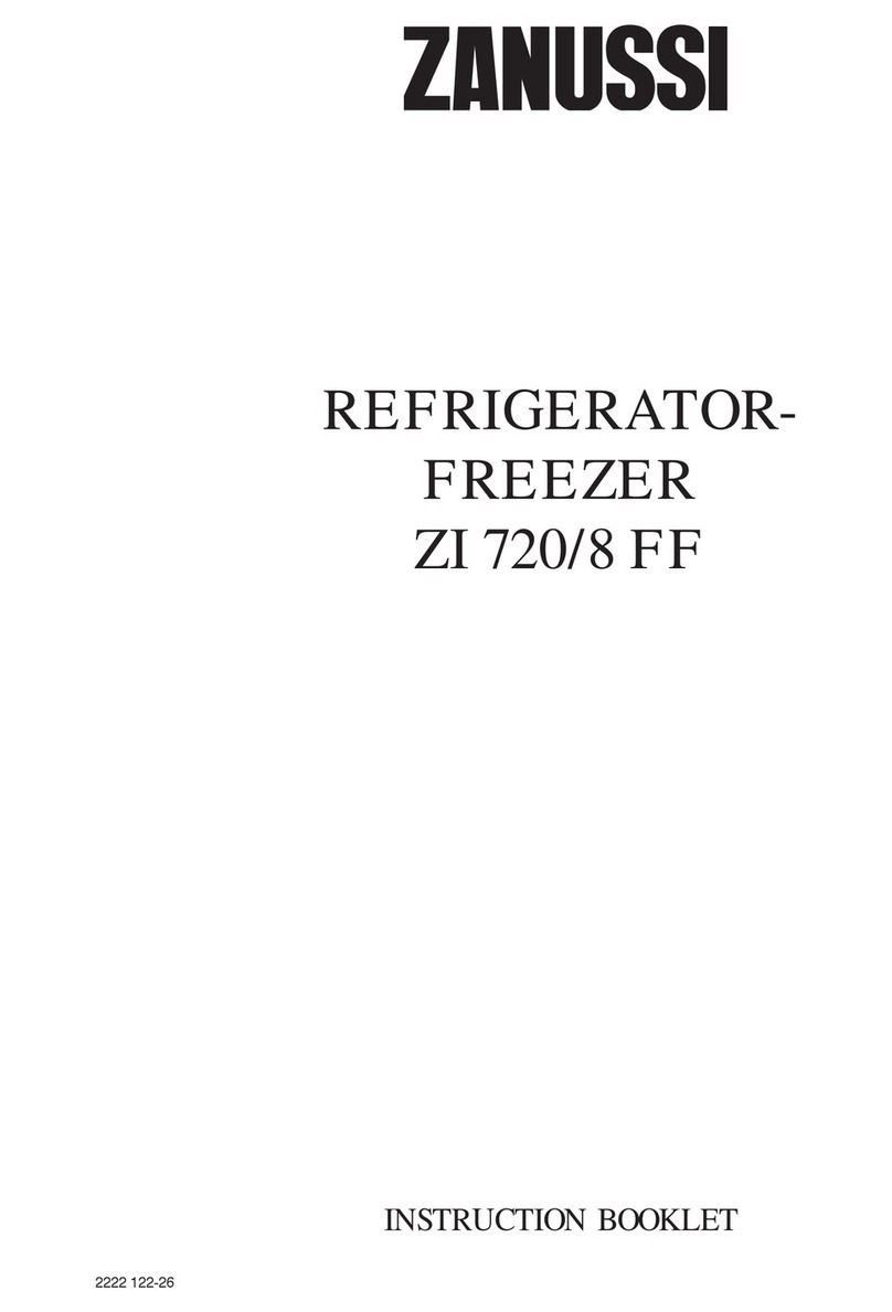 Zanussi ZI 720/8 FF User manual