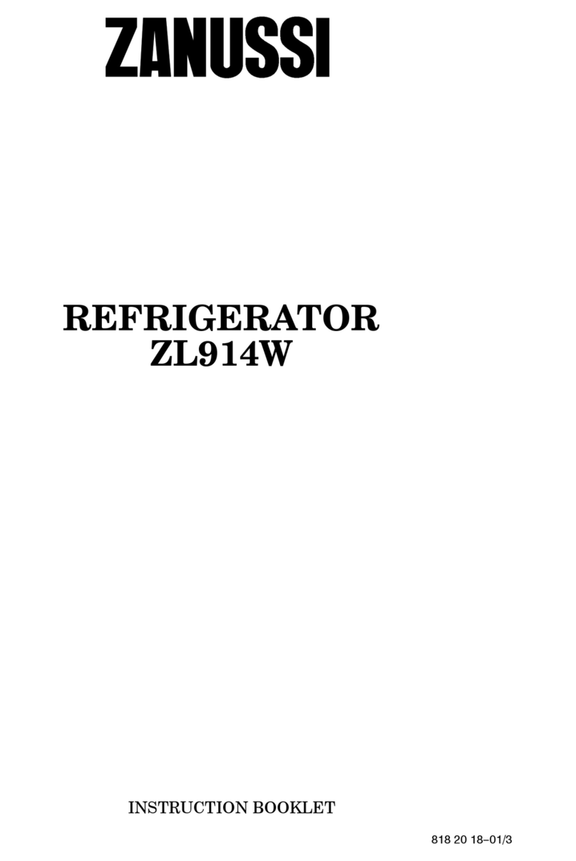 Zanussi ZL914W User manual