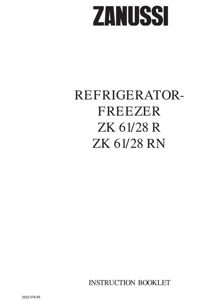 Zanussi ZK 61/28 RN User manual