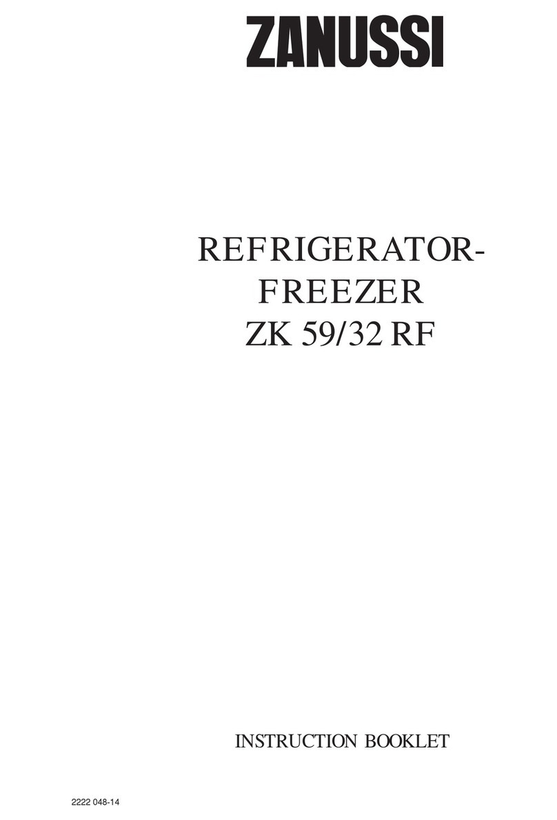 Zanussi ZK 59/32 RF User manual