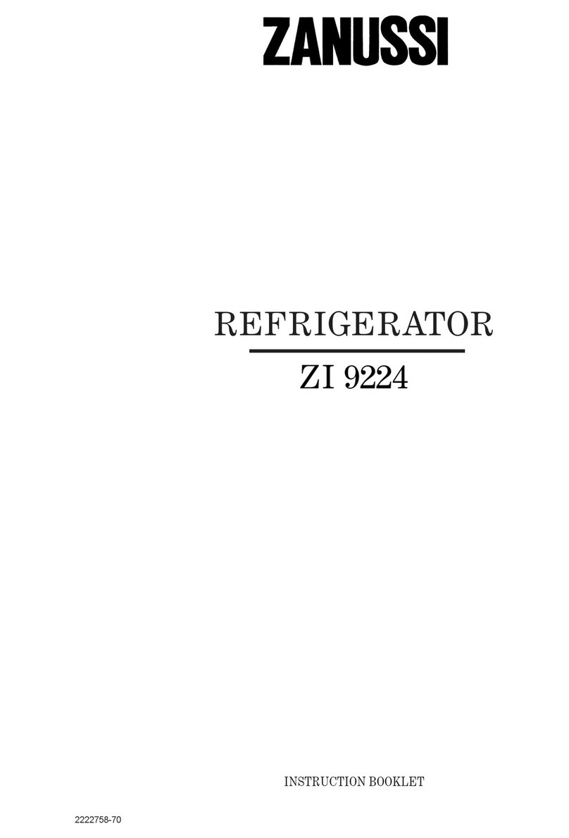 Zanussi ZI 9224 A Instruction booklet
