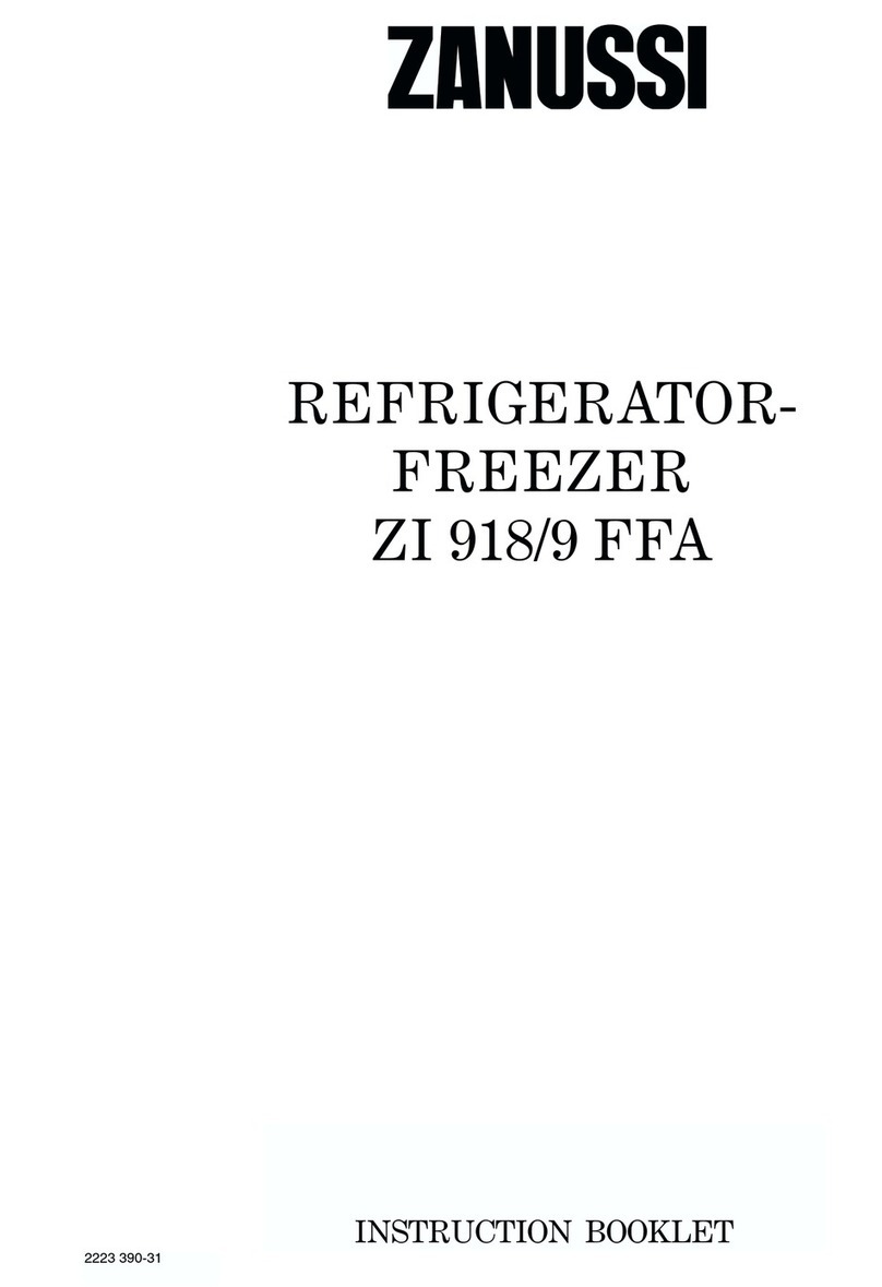 Zanussi ZI 918/9 FFA User manual