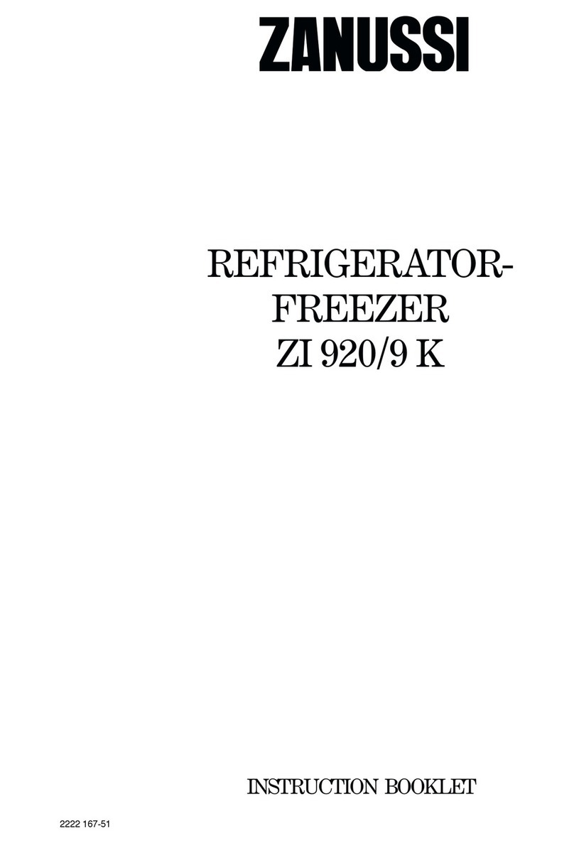Zanussi ZI 920/9 K User manual Zanussi ZI 920/9 K User manual