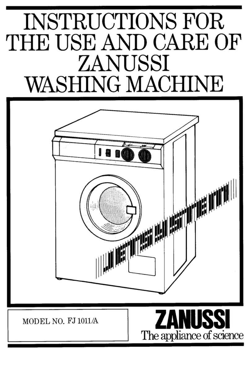 Zanussi FJ1011/A Operating and safety instructions
