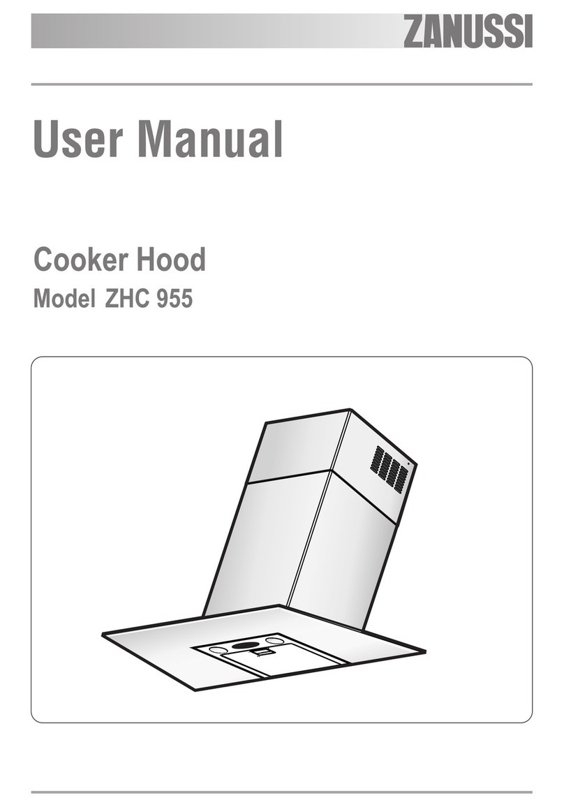 Zanussi ZHC 955 owner's manual