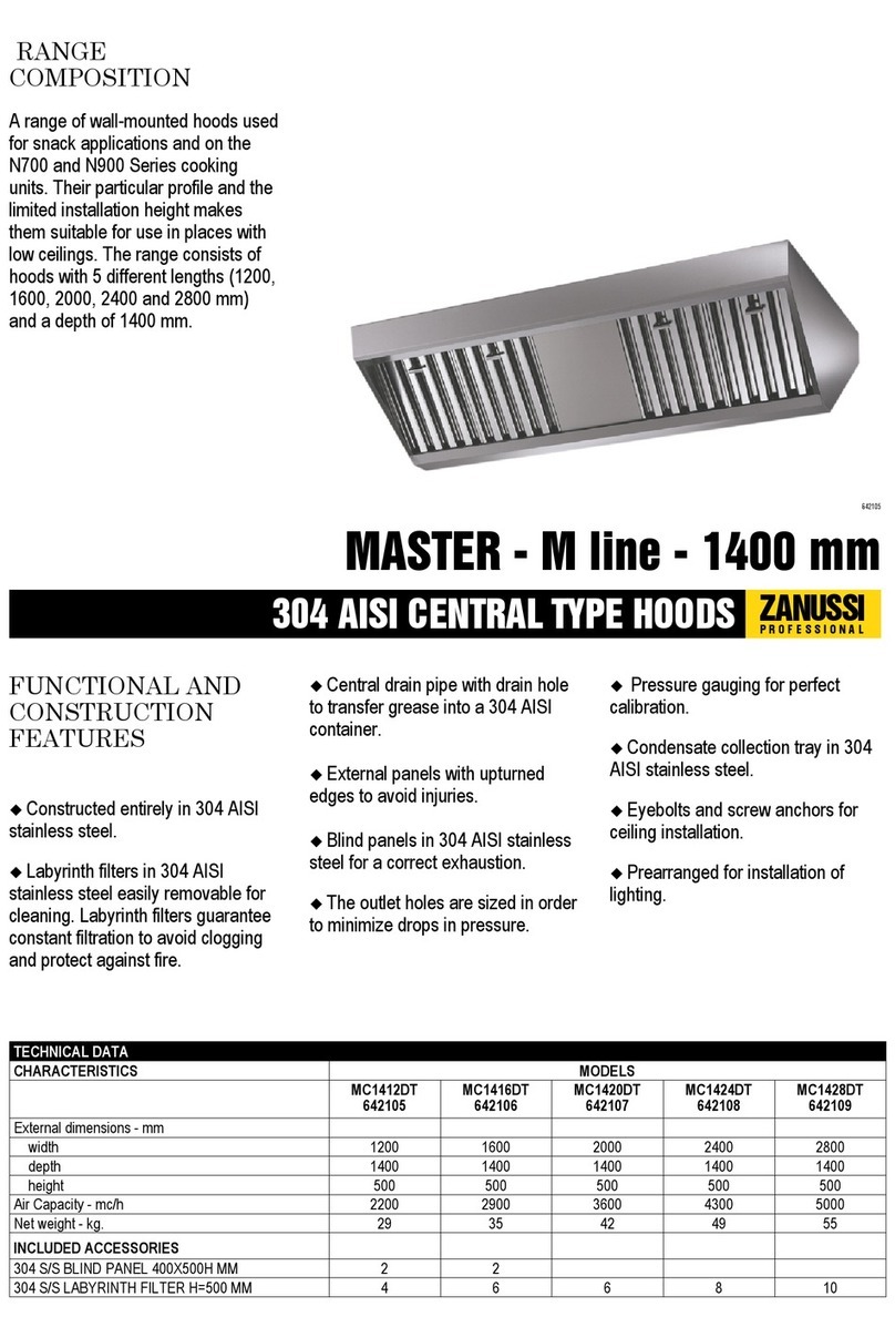 Zanussi Professional Master 642105 User manual