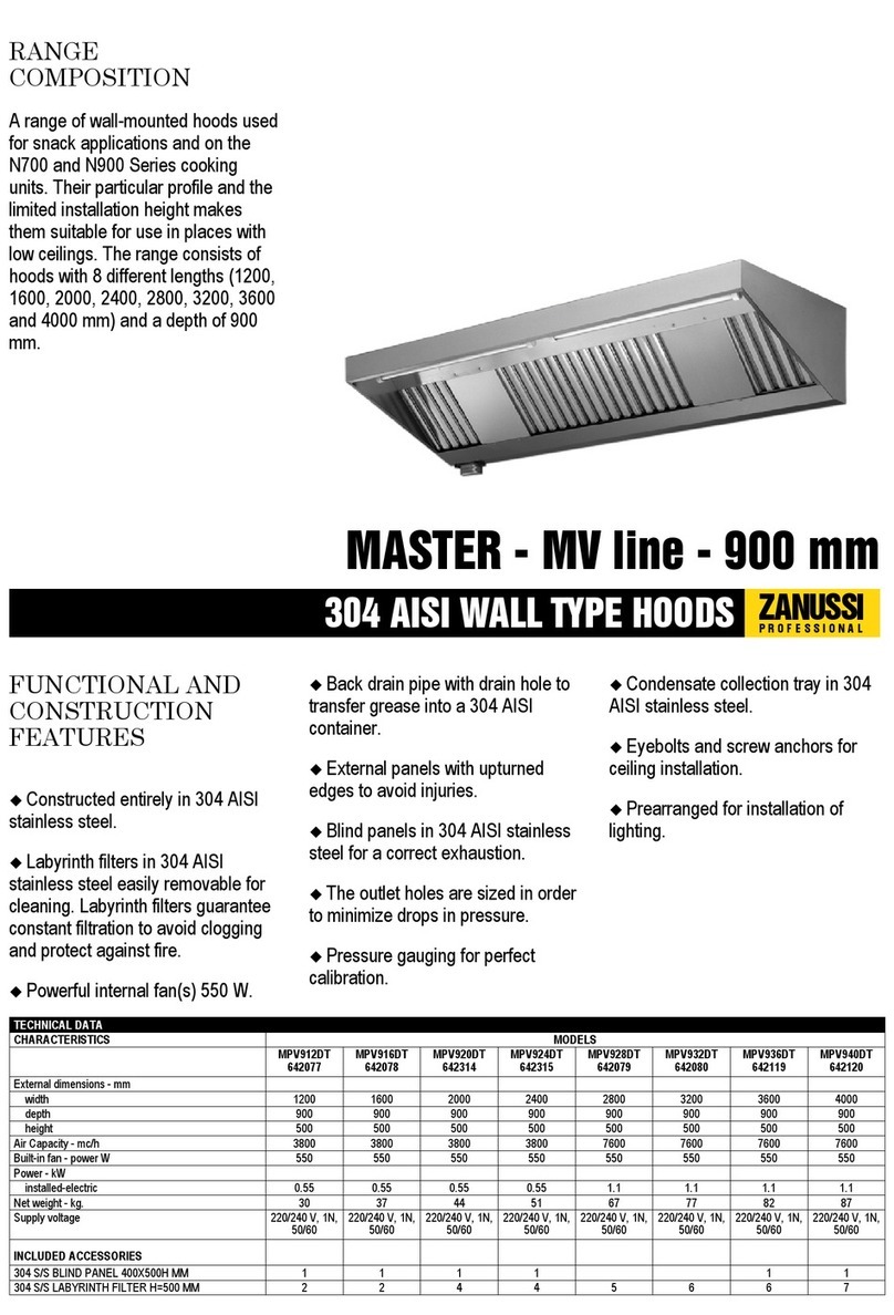 Zanussi Professional Master 642077 Specifications