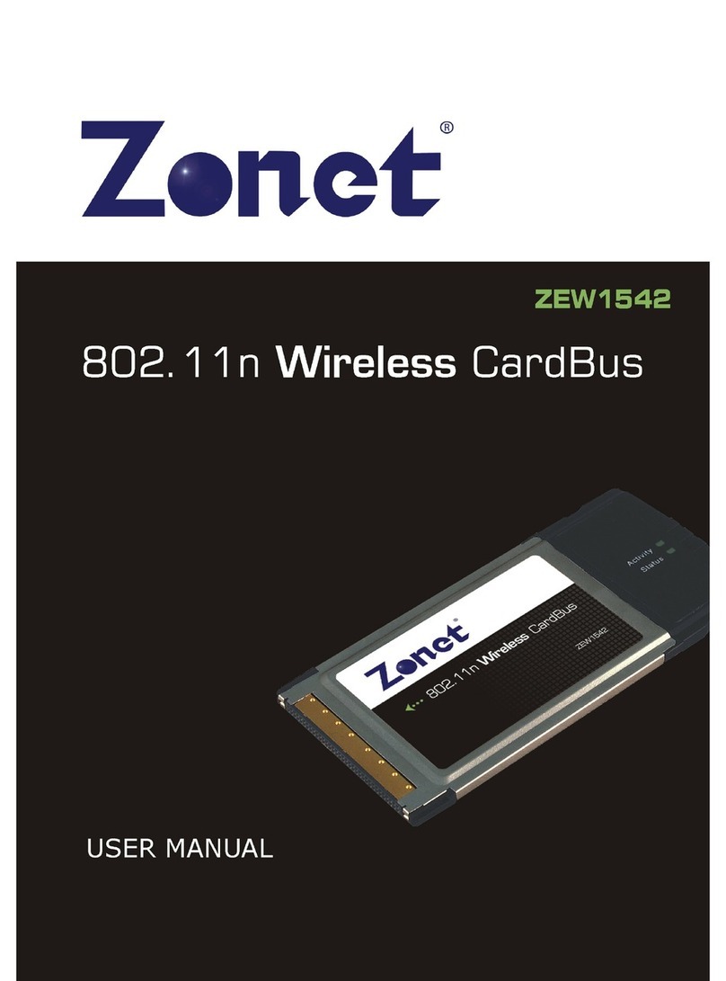 Zonet ZEW1542 User manual