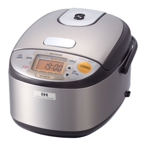 Zojirushi NP-GBC05 User manual