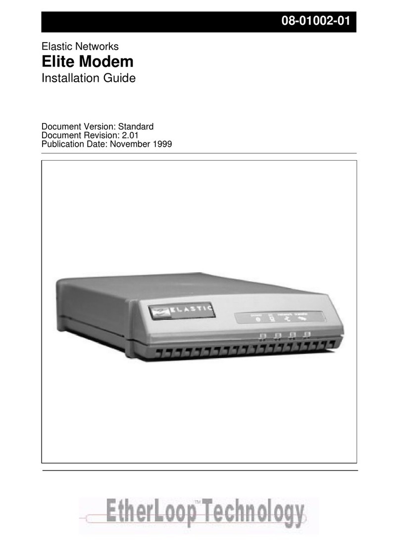 Elastic Networks 08-01002-01 installation guide