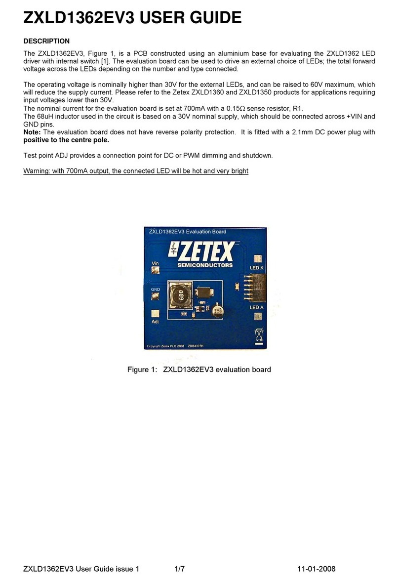 Zetex ZXLD1362EV3 user guide