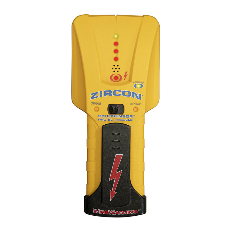 Zircon StudSensor Pro SL-AC User manual