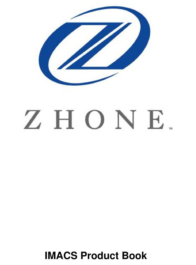 Zhone IMACS Network Device User manual