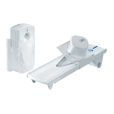 Zyliss safety rail-guided slicer easyslice... Use & care guide