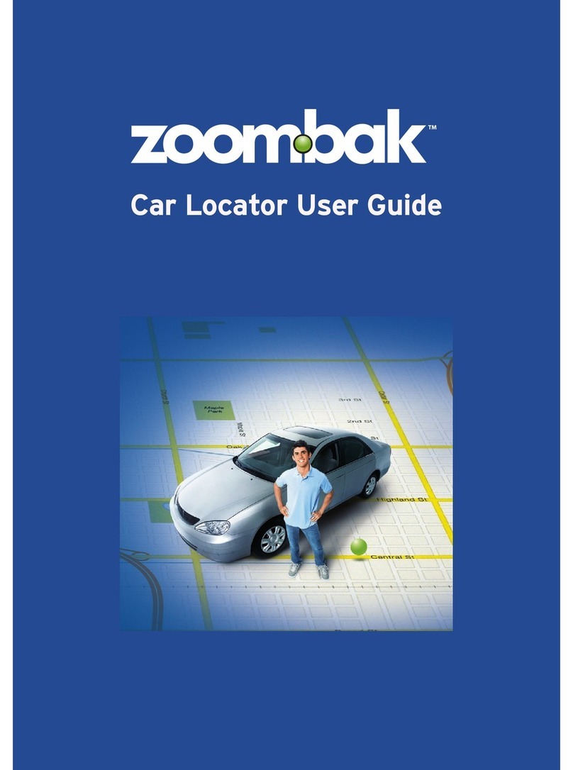 Zoombak Car and Family GPS Locator user guide