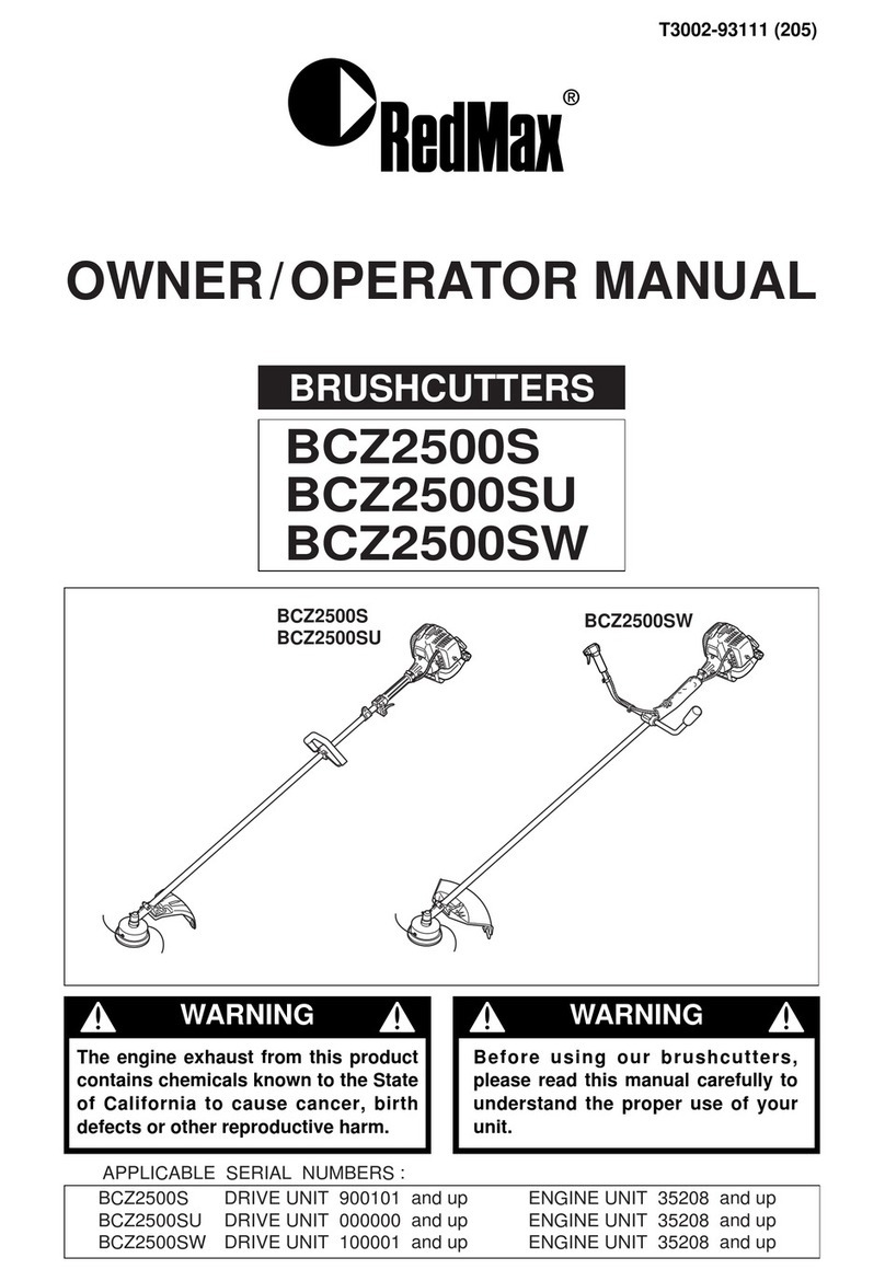 Zenoah BCZ2500SU Owner's/operator's manual