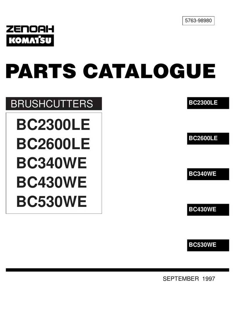 Zenoah BC340WE Instruction Manual