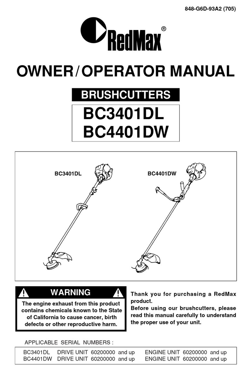 Zenoah BC3401DL Owner's/operator's manual