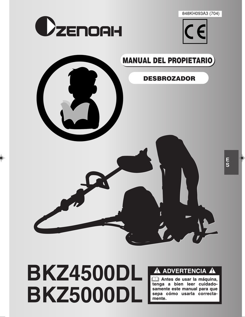 Zenoah BKZ4500DL User manual