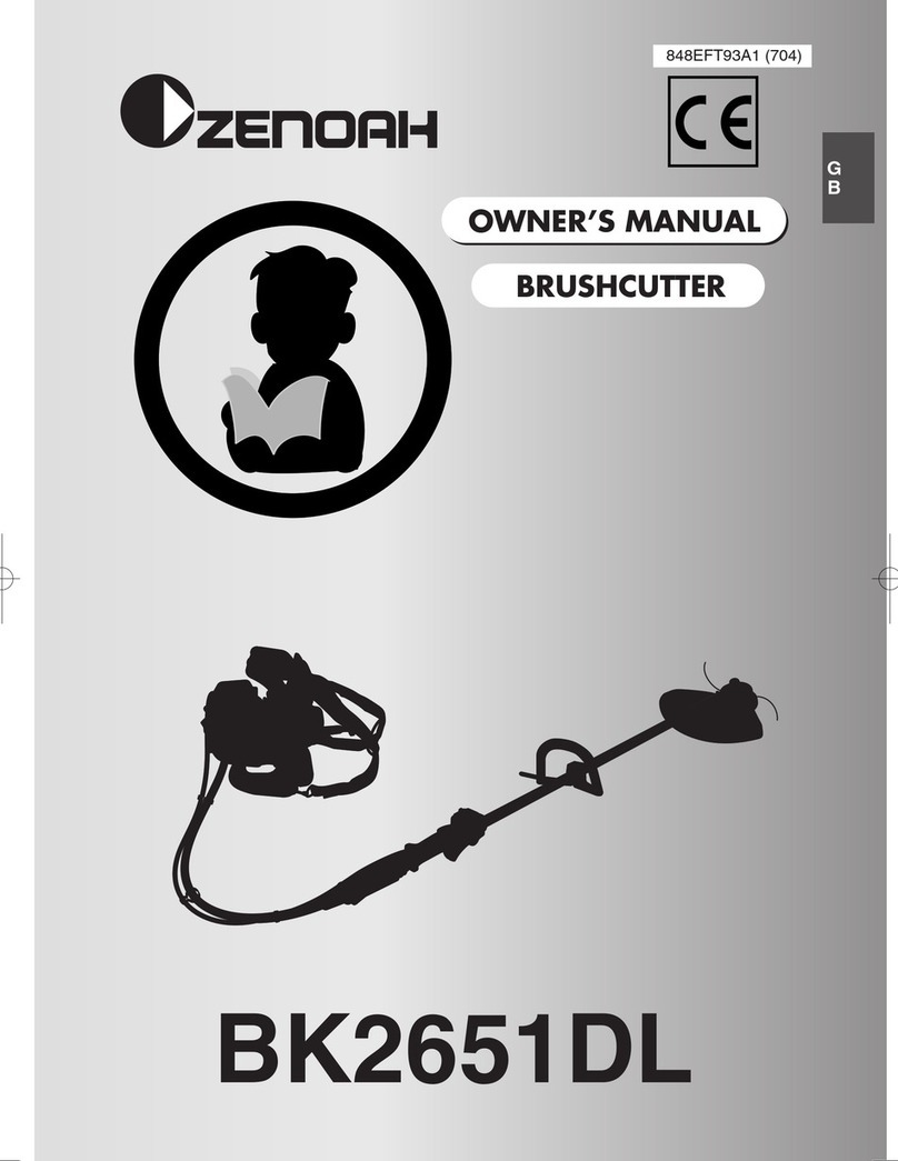 Zenoah BK2651DL User manual