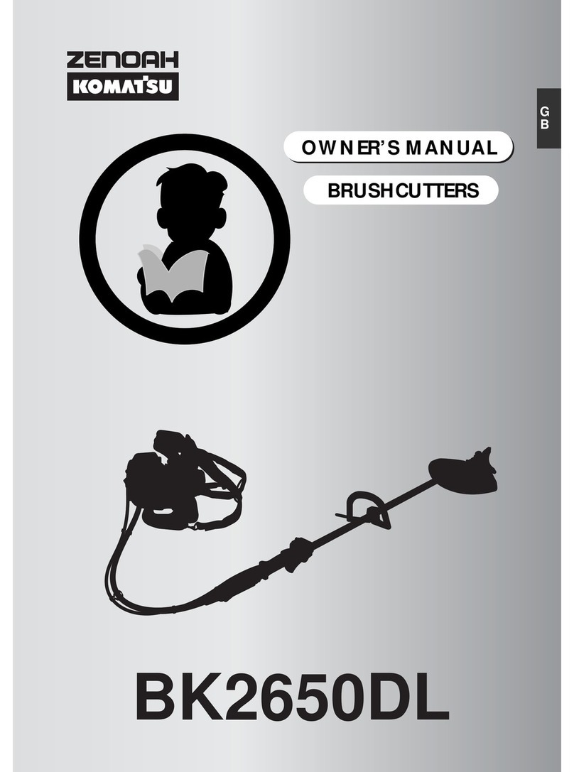 Zenoah BK2650DL User manual