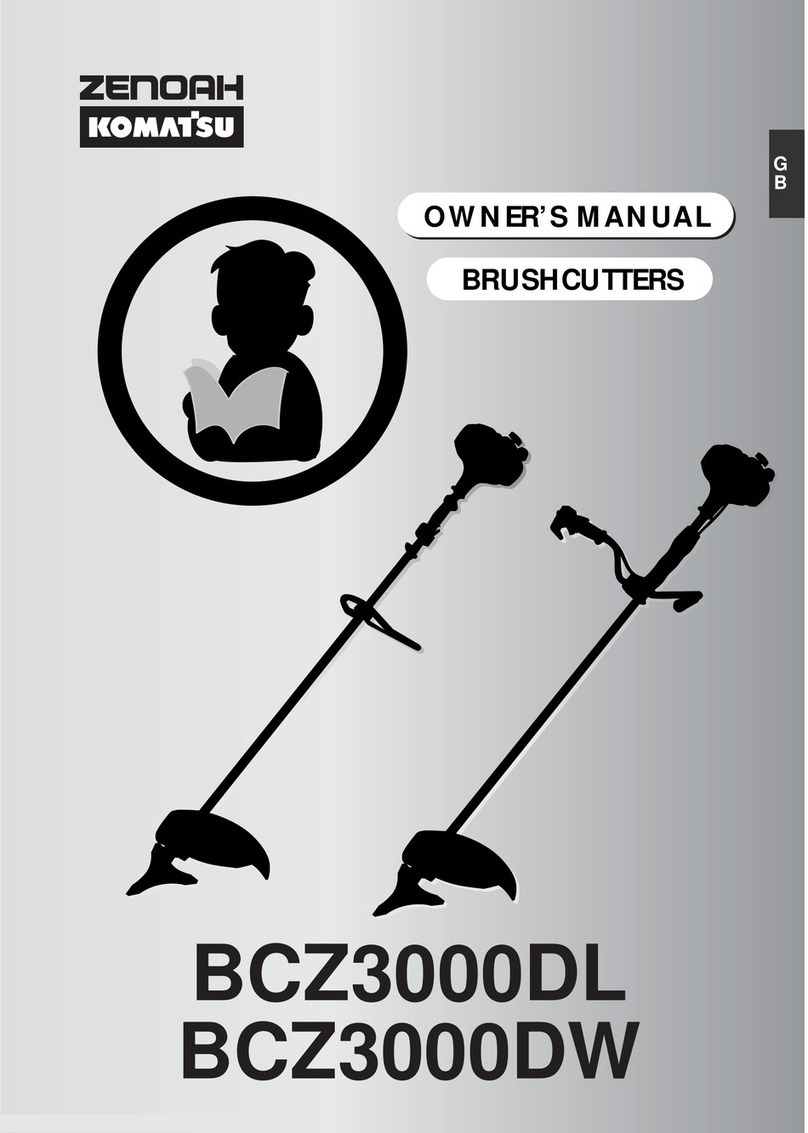 Zenoah BCZ3000DW User manual