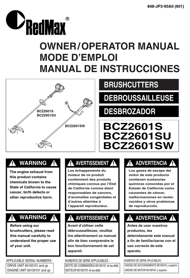 Zenoah BCZ2601SU Manual