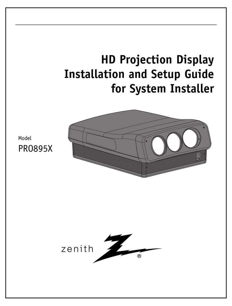 Zenith PRO895X Assembly instructions Zenith PRO895X Assembly instructions