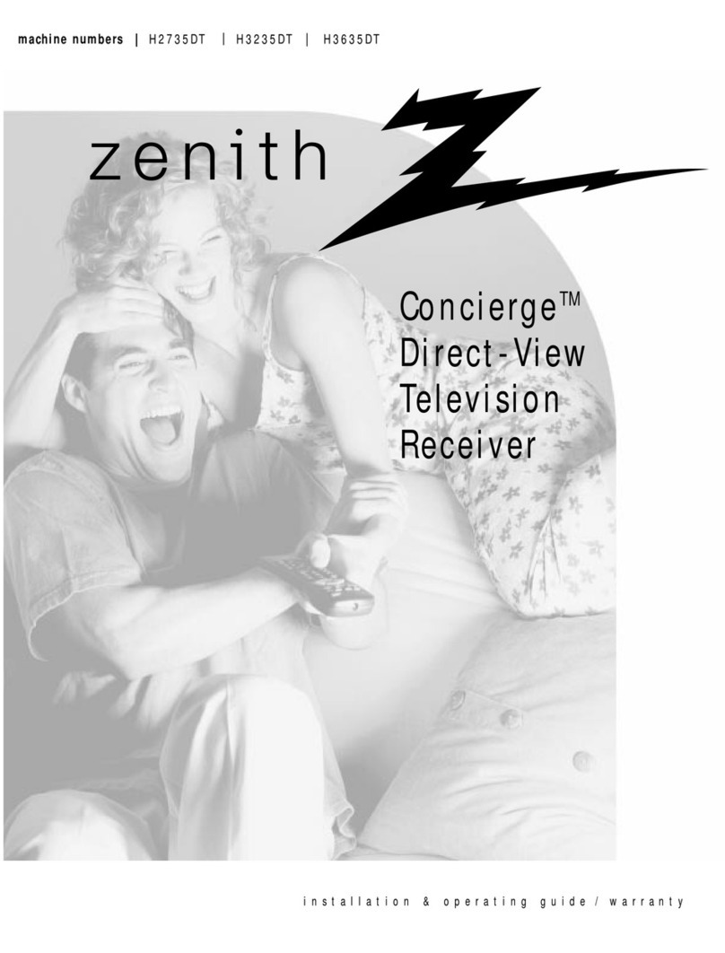Zenith 3235DT Troubleshooting guide