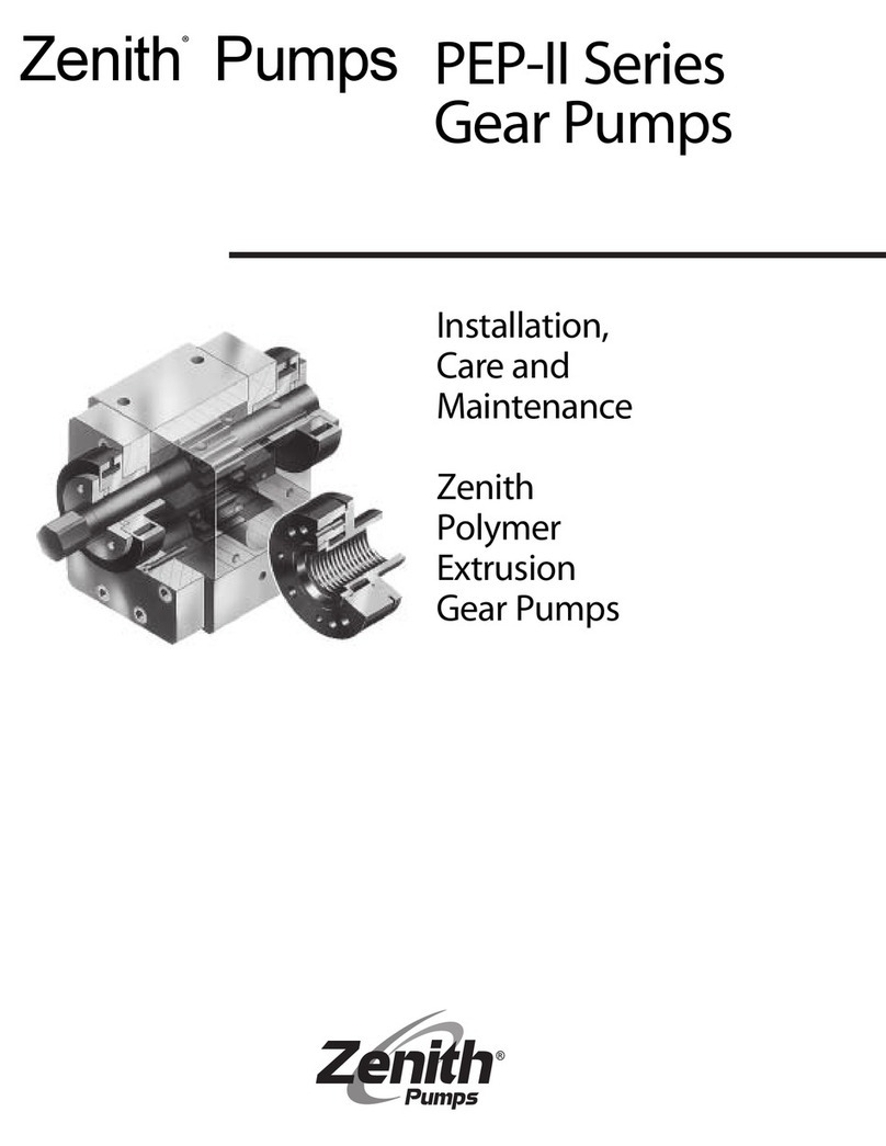 Zenith Pumps Installation and Maintenance