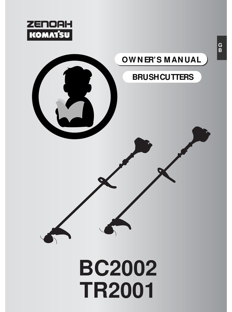 Zenoah BC2002 owner's manual